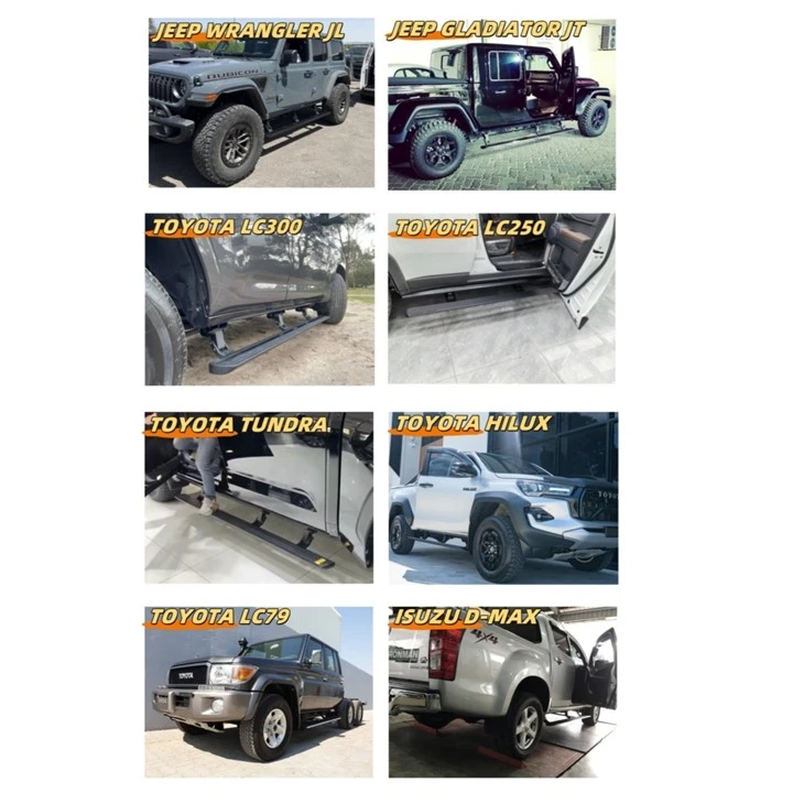 Jeep Wrangler Automatic Running Boards high quality
